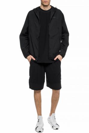 Szorty z nadrukowanym logo, zdjęcie 2 Szorty z nadrukowanym logo od Y-3 Yohji Yamamoto